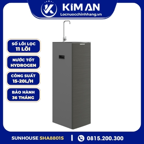 MÁY LỌC NƯỚC RO UltraX SUNHOUSE 11 LÕI SHA8801S