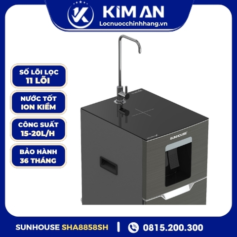 MÁY LỌC NƯỚC RO UltraX SUNHOUSE 11 LÕI SHA8858SH