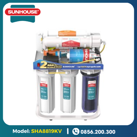 Máy lọc nước R.O không vỏ SUNHOUSE SHA8819KV