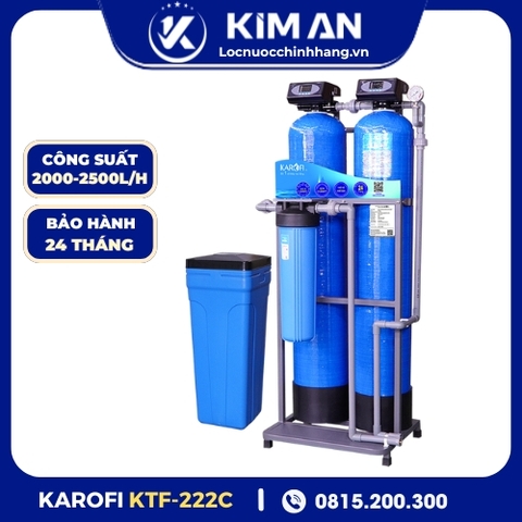 Máy lọc nước tổng đầu nguồn Karofi KTF - 222C