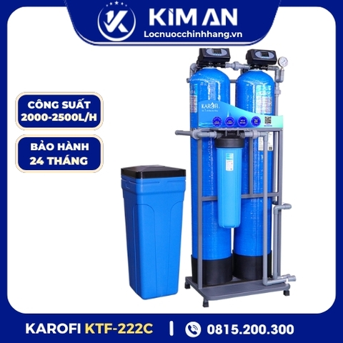 Máy lọc nước tổng đầu nguồn Karofi KTF - 222C