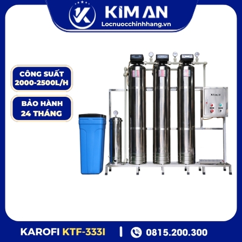 Máy lọc nước tổng đầu nguồn Karofi KTF - 333