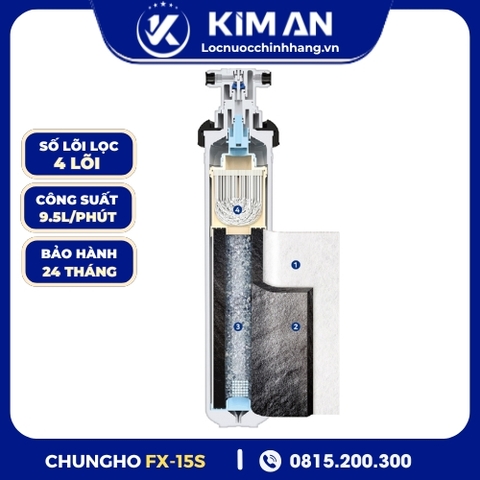 Máy Lọc Nước UF Tủ Bếp ChungHo FX-15S