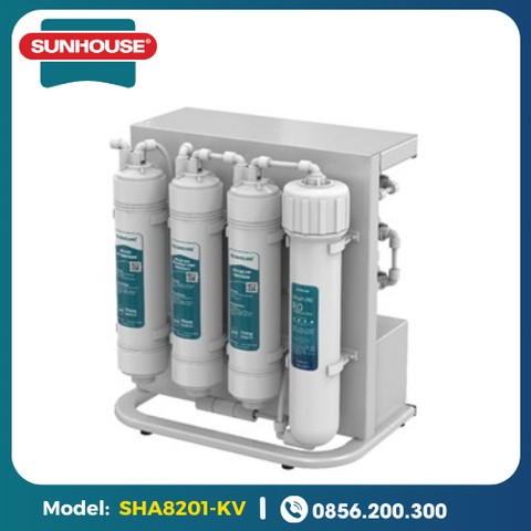 Máy lọc nước RO không vỏ Sunhouse 10 lõi SHA8201KV (Tủ Bếp)