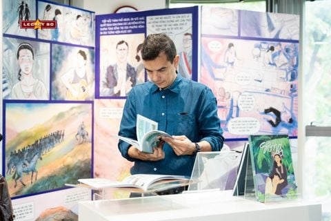 Legacy 80: Họa sĩ Pháp - Việt Clément Baloup và những khung tranh vẽ lại ký ức kiều bào bị lãng quên