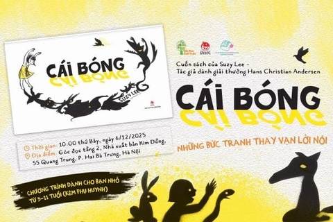 Góc đọc Cuối tuần: Khám phá cuốn sách tranh không lời “Cái bóng” của nghệ sĩ Suzy Lee