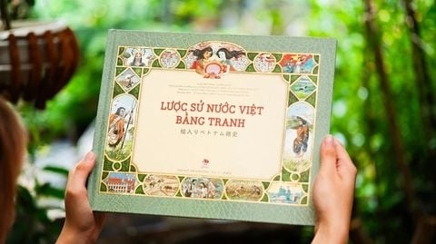 'Lược sử nước Việt bằng tranh' có bản song ngữ Việt - Nhật