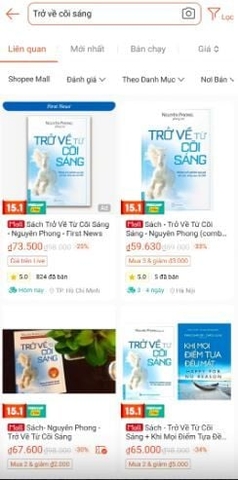 Công ty sách First News chuẩn bị kiện Shopee vì sách giả, sách lậu