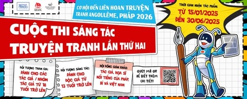 THỂ LỆ CUỘC THI SÁNG TÁC TRUYỆN TRANH LẦN THỨ HAI (2025)