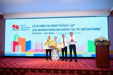 Lễ kỉ niệm 50 năm thành lập Chi nhánh NXB Kim Đồng tại TP. Hồ Chí Minh