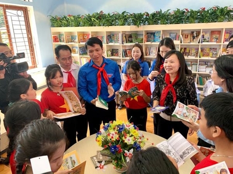 Thúc đẩy nâng cao văn hoá đọc cho thiếu niên, nhi đồng
