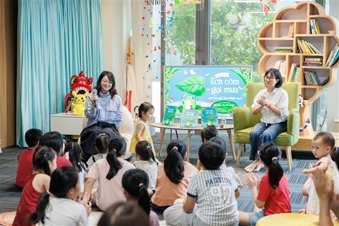 “Ếch cốm gọi mưa” nuôi dưỡng tâm hồn và trí tưởng tượng tuổi thơ