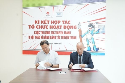 NXB KIM ĐỒNG HỢP TÁC CÙNG VIỆN PHÁP TẠI VIỆT NAM XÂY DỰNG CỘNG ĐỒNG SÁNG TÁC TRUYỆN TRANH