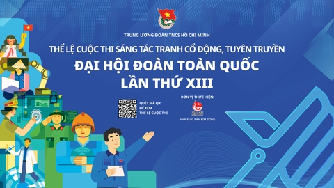 [Infographic] Thể lệ Cuộc thi sáng tác tranh cổ động tuyên truyền Đại hội Đoàn toàn quốc lần thứ XIII