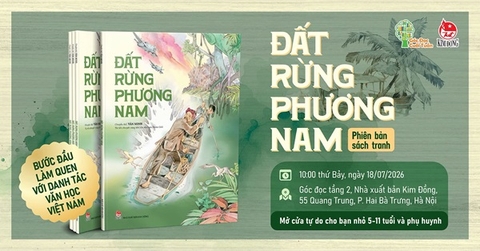 Góc đọc Cuối tuần: Đất rừng Phương Nam - phiên bản sách tranh