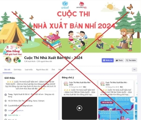 Nhà xuất bản Kim Đồng lên tiếng vì bị giả mạo