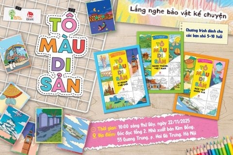 GÓC ĐỌC CUỐI TUẦN: TÔ MÀU DI SẢN – LẮNG NGHE BẢO VẬT KỂ CHUYỆN