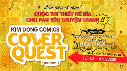 Kim Đồng Comics Cover Quest - Cuộc thi thiết kế bìa truyện tranh