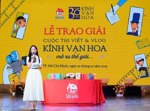 Lễ trao giải Cuộc thi Viết & Vlog: “Kính vạn hoa mở ra thế giới…”