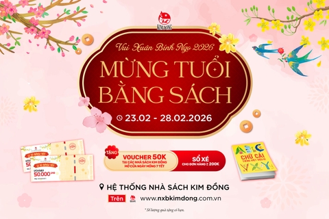 VUI XUÂN BÍNH NGỌ - MỪNG TUỔI BẰNG SÁCH