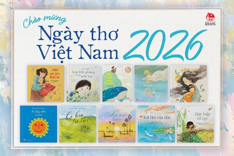 Nhà xuất bản Kim Đồng ra mắt ba tập thơ mới chào mừng Ngày Thơ Việt Nam lần thứ 24