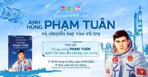 Gặp gỡ anh hùng Phạm Tuân nhân dịp ra mắt sách “Anh hùng Phạm Tuân và chuyến bay vào vũ trụ