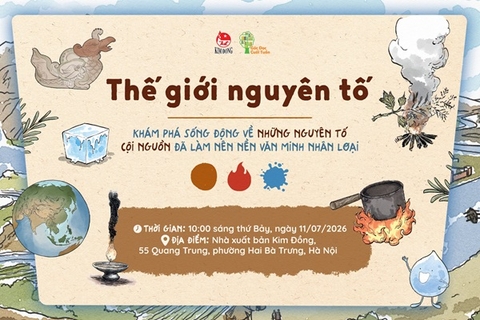 Góc đọc Cuối tuần: Thế giới nguyên tố - Khám phá sống động về những nguyên tố cội nguồn đã làm nên nền văn minh nhân loại