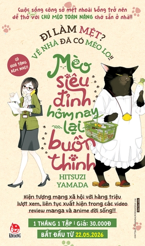 Lịch phát hành sách định kì tháng 5/2026