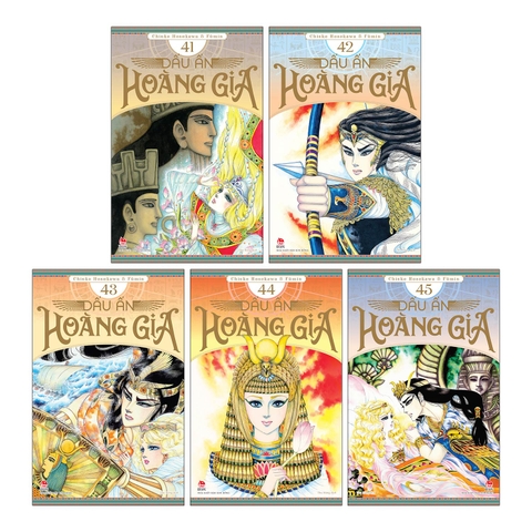 Combo Dấu ấn hoàng gia (Tập 41 - Tập 45) (5 cuốn)