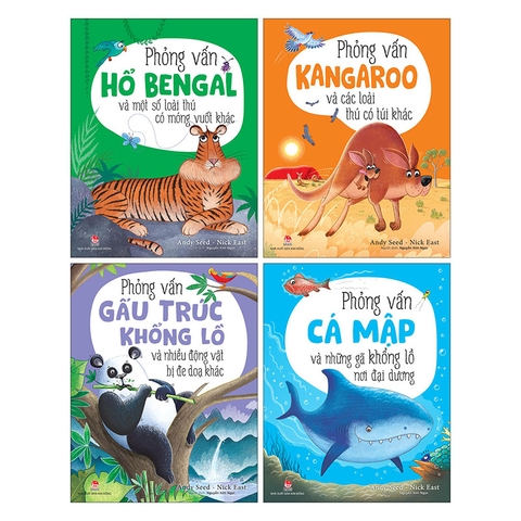 Combo Phỏng vấn muôn loài (4 cuốn)