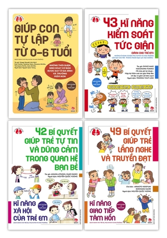 Combo Kinh nghiệm từ nước Nhật (4 cuốn)