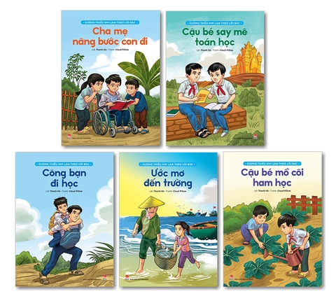 Combo Gương thiếu nhi làm theo lời Bác (5 cuốn)