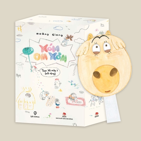Boxset Xóm Om Xòm (8 cuốn)