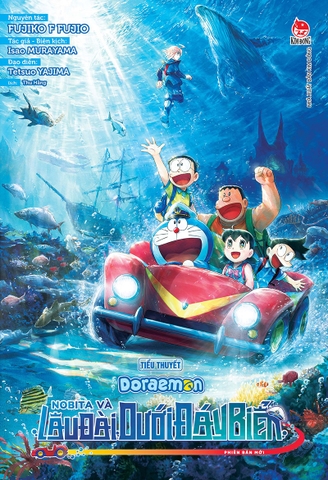 Tiểu thuyết Doraemon - Nobita và lâu đài dưới đáy biển (Phiên bản mới)