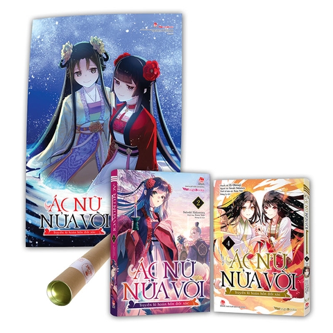 Combo Ác nữ nửa vời - Manga Tập 4 & Light-novel Tập 2