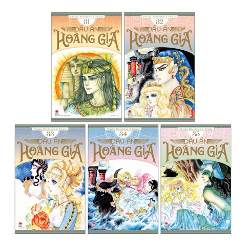 Combo Dấu ấn hoàng gia (Tập 31 - Tập 35) (5 cuốn)