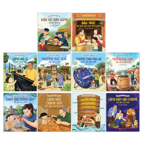 Combo Vang danh nghề cổ (10 cuốn)