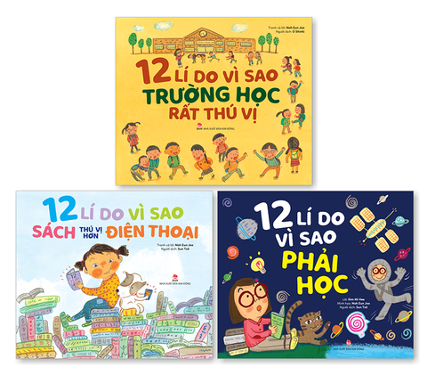Combo 12 lí do vì sao (3 cuốn)