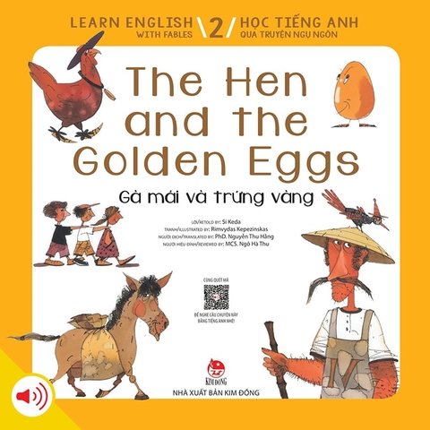 Learn English with Fables 2 - Học tiếng Anh qua truyện ngụ ngôn - Tập 2 - The Hen and the Golden Eggs - Gà mái và trứng vàng