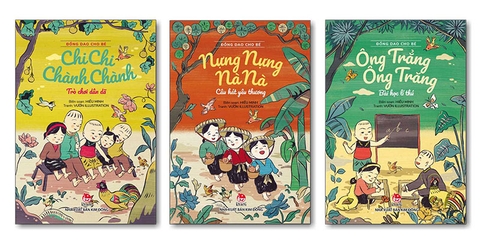 Combo Đồng dao cho bé (3 cuốn)