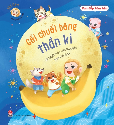 Combo Vun đắp tâm hồn - Khỉ Con và các bạn vui nhộn (4 cuốn)