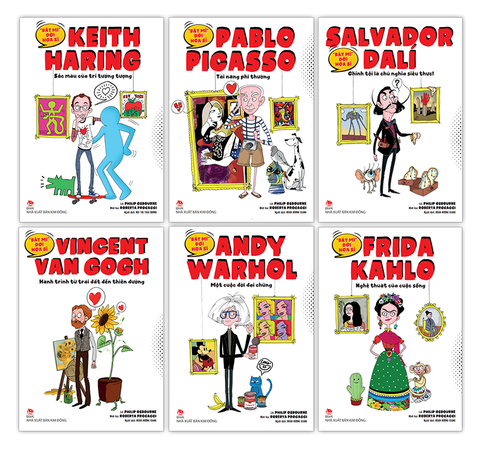 Combo "Bật mí" đời hoạ sĩ (6 cuốn)