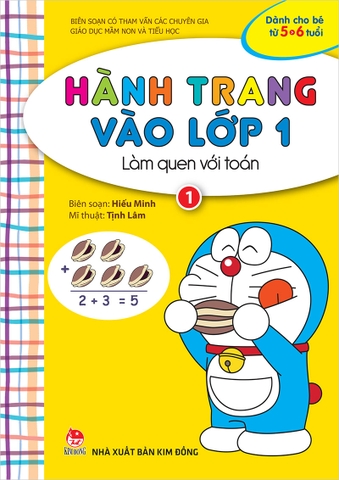 Combo Hành trang vào lớp 1 - Làm quen với Toán (3 cuốn)