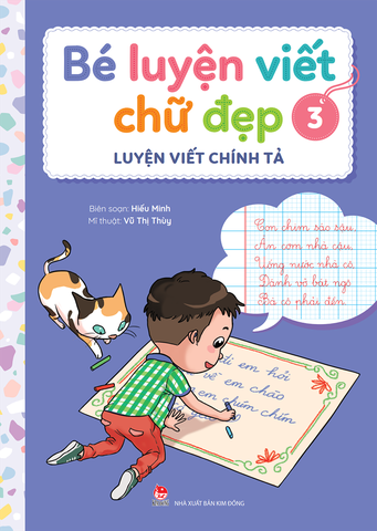Combo Bé luyện viết chữ đẹp (3 cuốn)