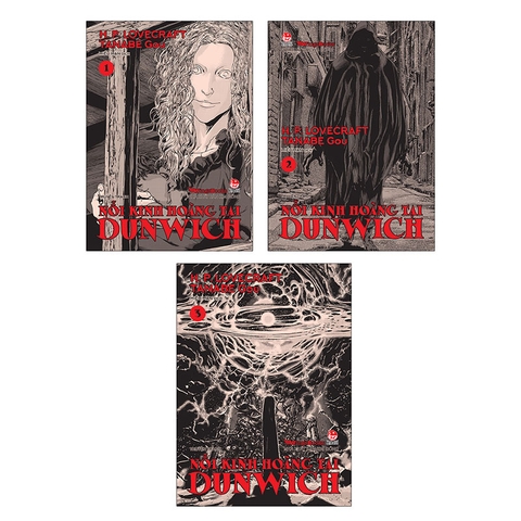 Combo Nỗi kinh hoàng tại Dunwich (Manga) (3 tập)