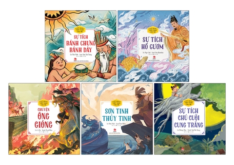 Combo Cổ tích Việt Nam cho bé (5 cuốn) - Phần 1