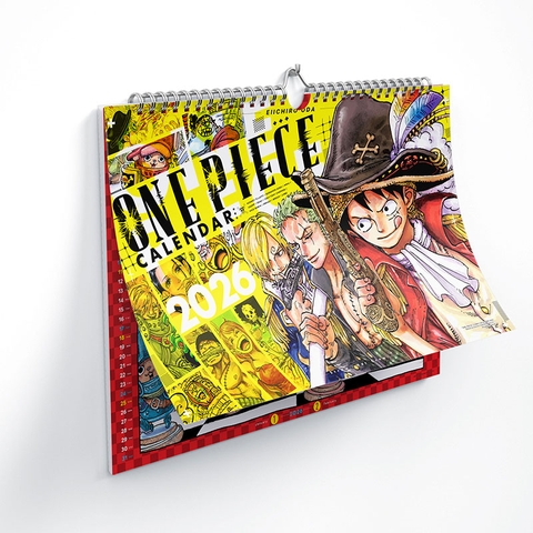 Lịch treo tường One Piece 2026