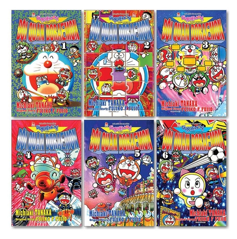 Combo Đội quân Doraemon (6 tập)