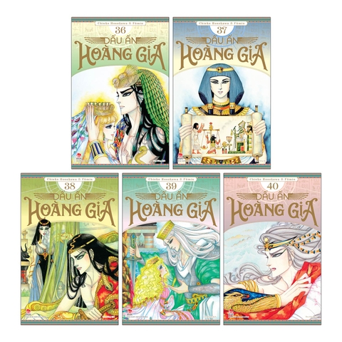Combo Dấu ấn hoàng gia (Tập 36 - Tập 40) (5 cuốn)