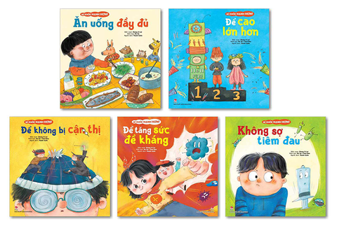 Combo Bé khỏe mạnh hơn! (5 cuốn)